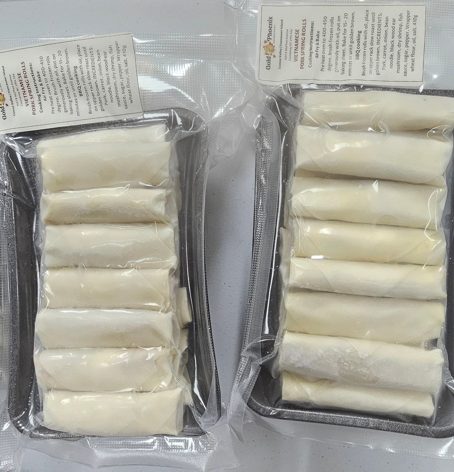 Vietnamese Pork Spring Rolls