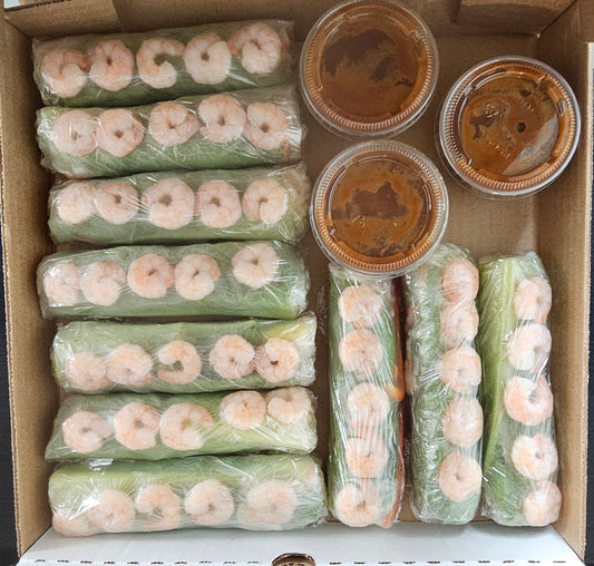 Shrimp Salad Rolls