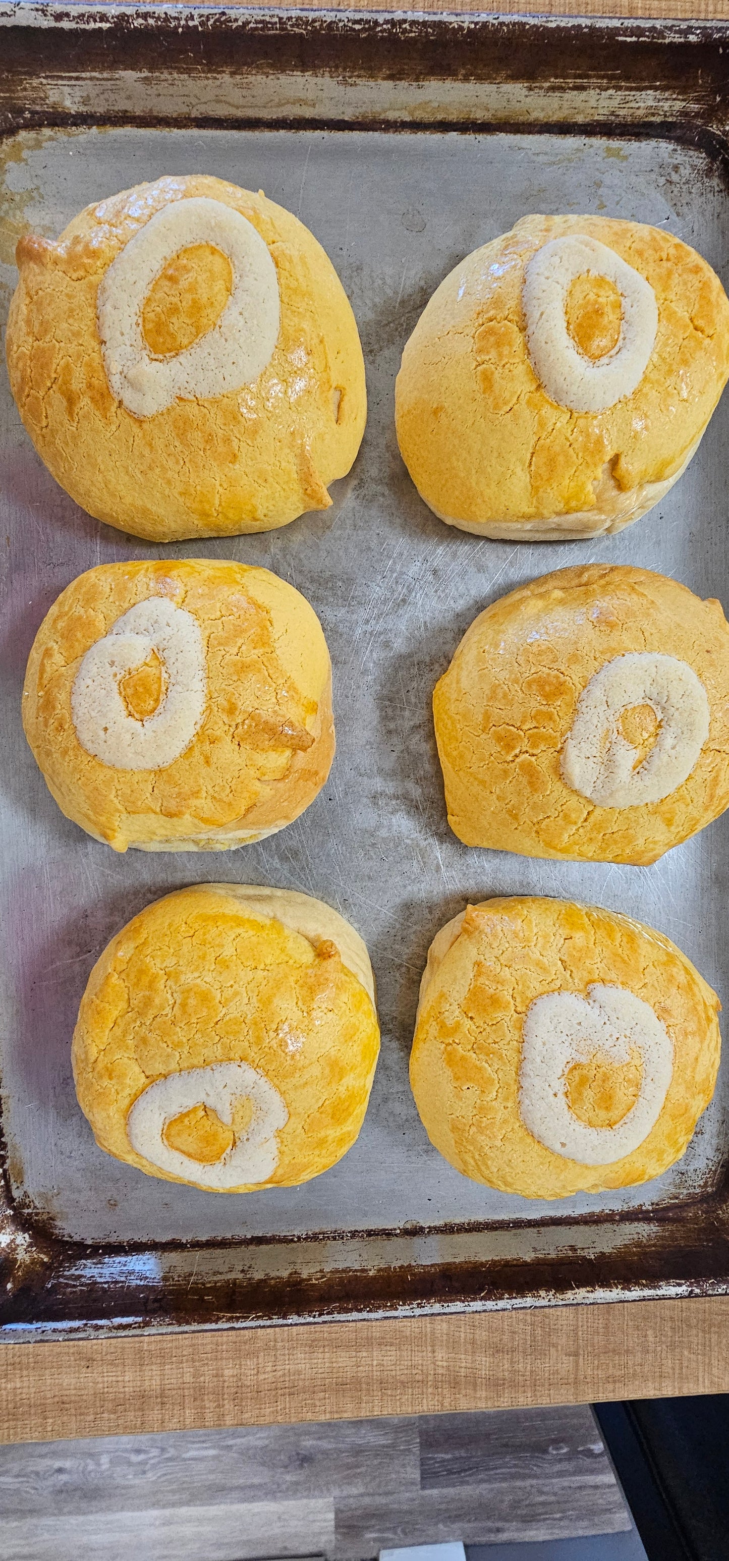 Char Siu - BBQ Pork Pineapple Baked Buns - Available Saturday Sunday