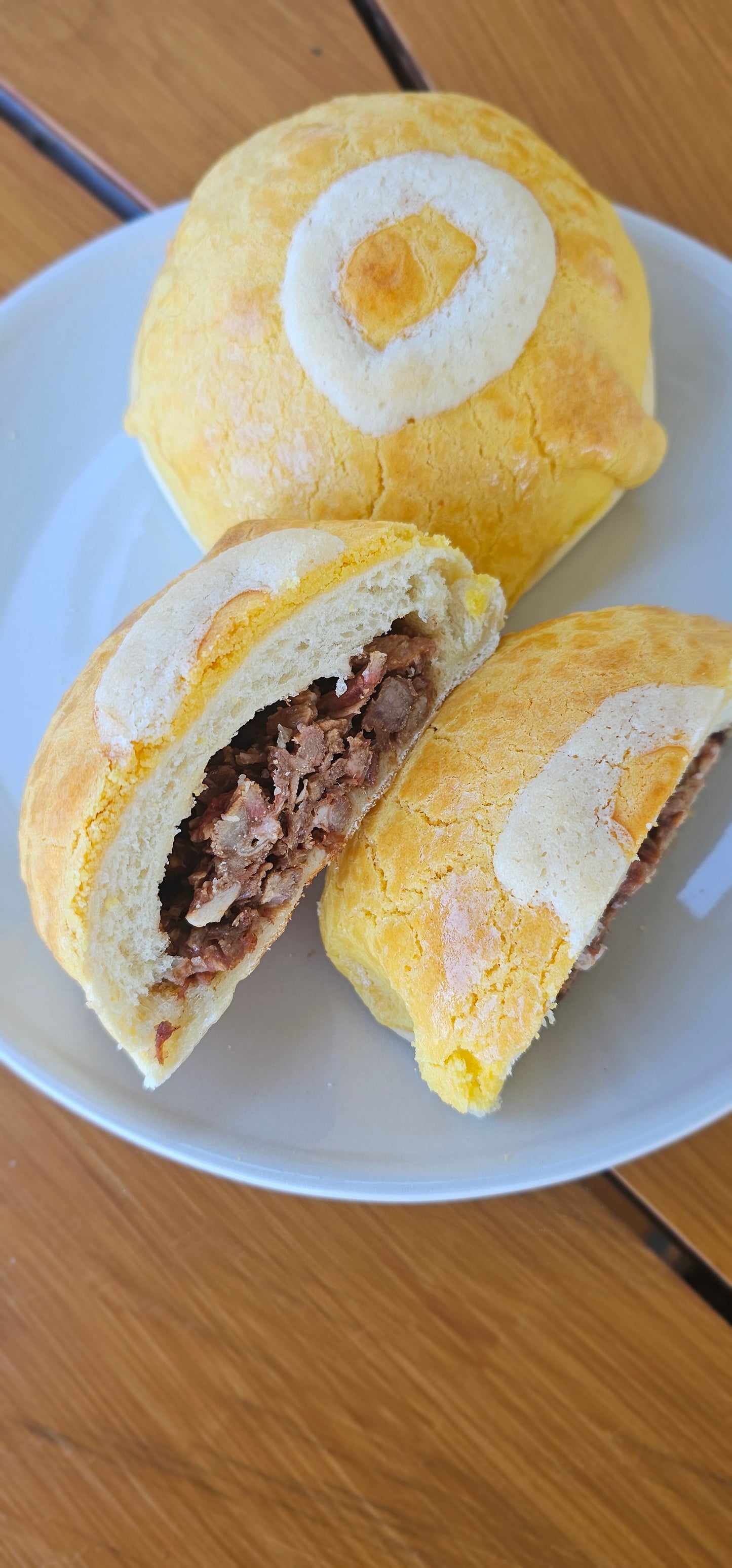 Char Siu - BBQ Pork Pineapple Baked Buns - Available Saturday Sunday