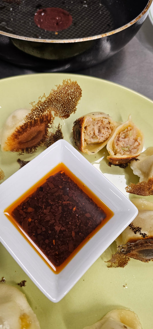 Spicy Sichuan Pepper Pork Gao Zi