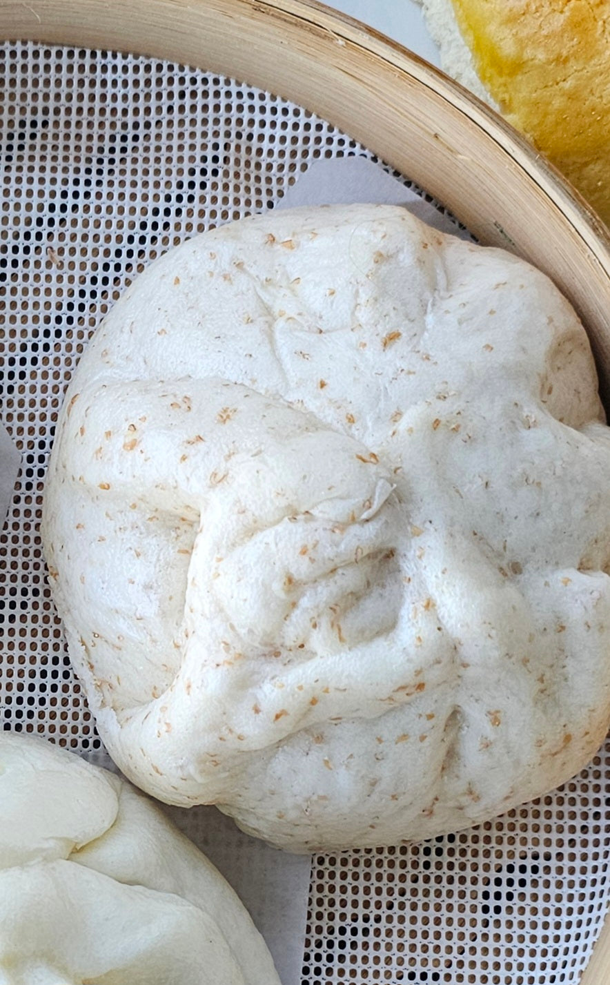 "BAO " Bun Vegetable Steamed Buns - 菜包 (coi3  baau1) - Fresh or Frozen (Copy)