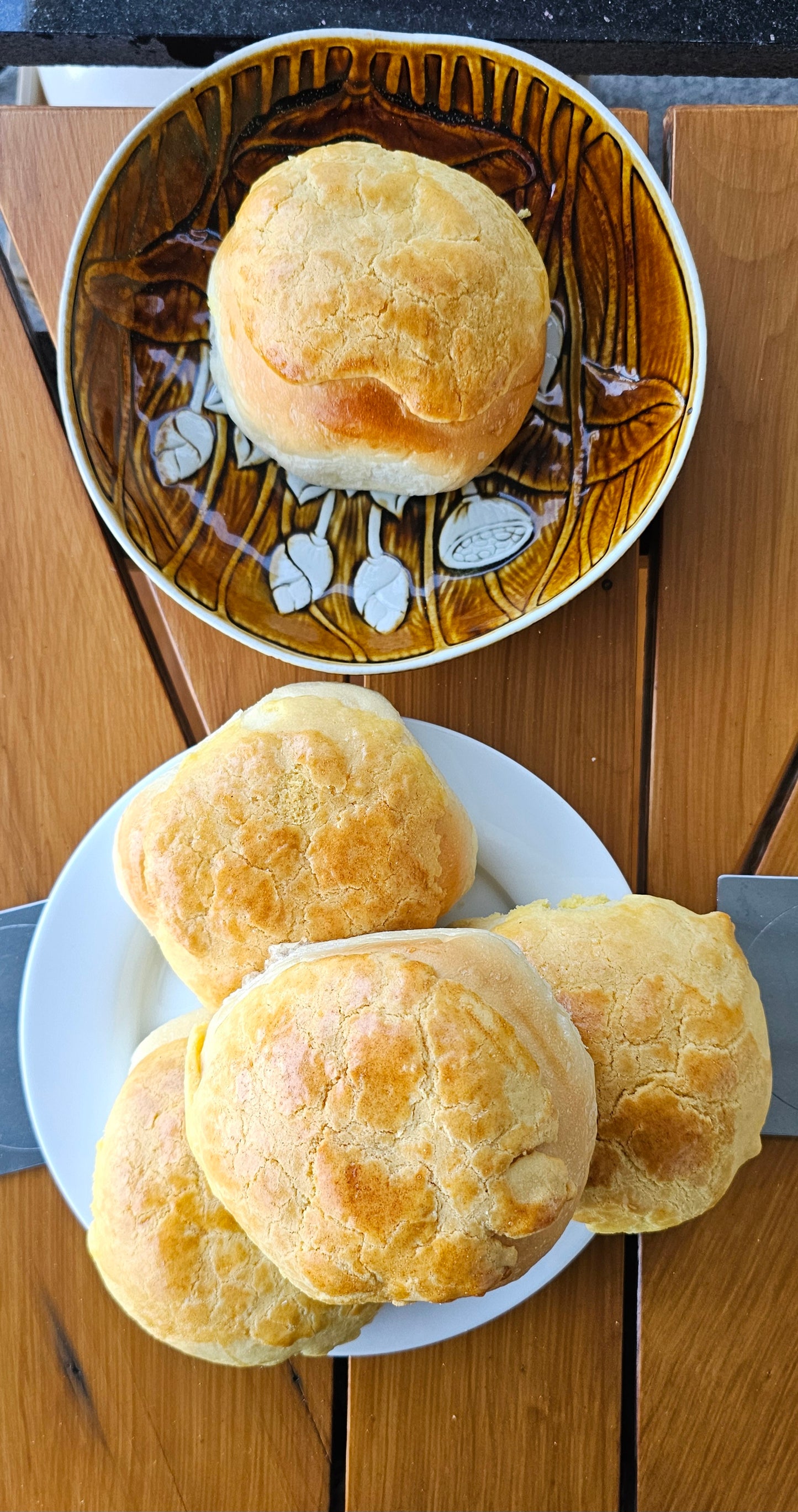 Pineapple Baked Buns - Available Saturday Sunday