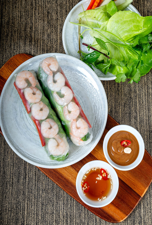 Shrimp Salad Rolls