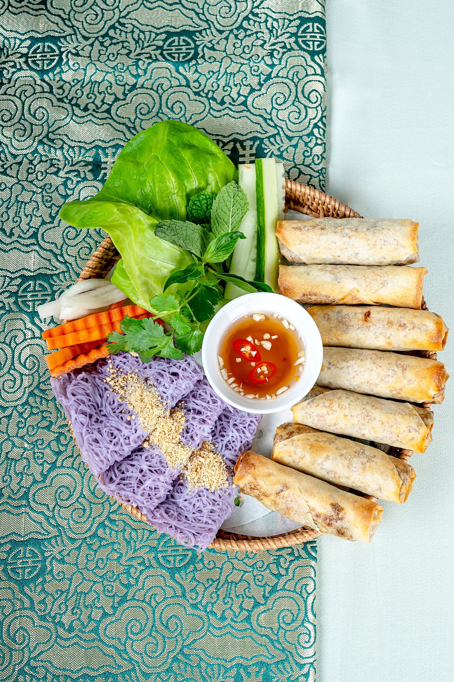 Five Spices Vegetable Spring Rolls