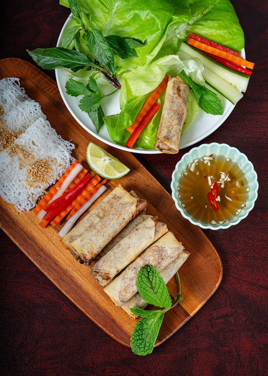 Vietnamese Pork Spring Rolls