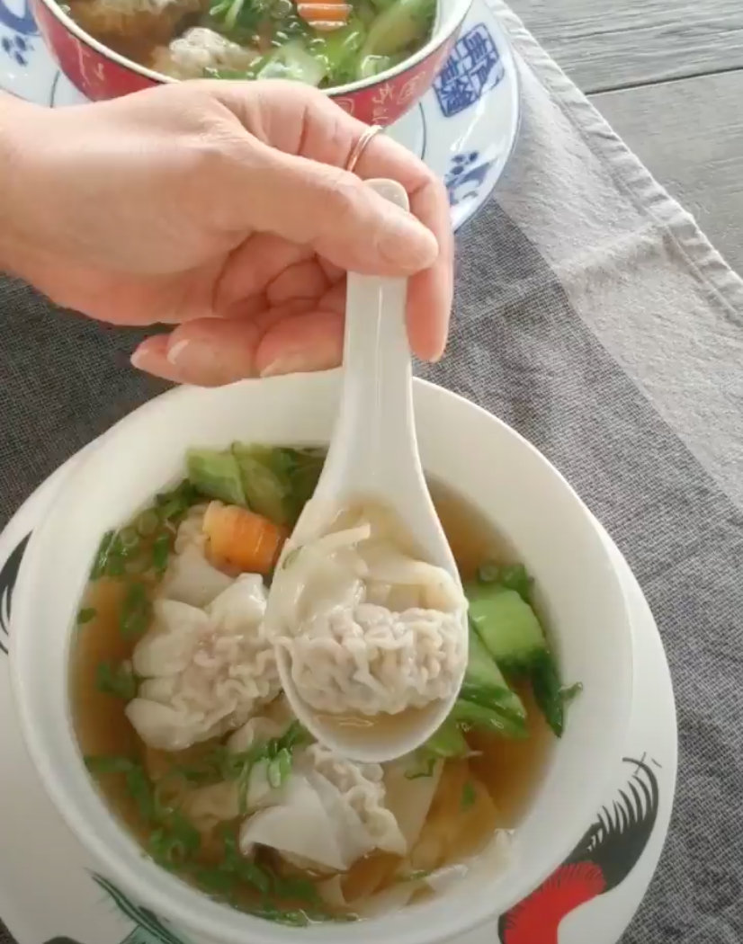 Pork & Black Wood Ears Mushroom Wontons