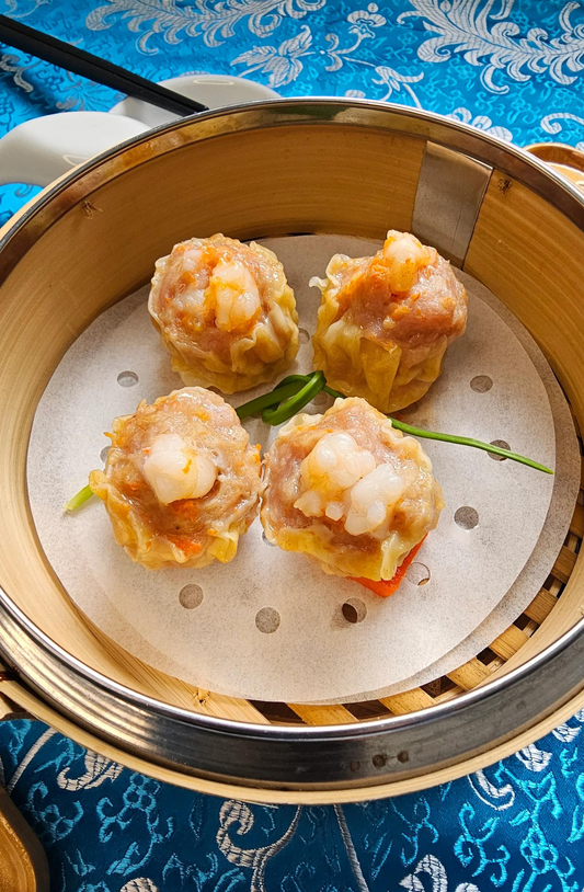 Handwrapped Shrimp & Pork Siu Mai - 燒賣 (siu1 maai2) - FROZEN