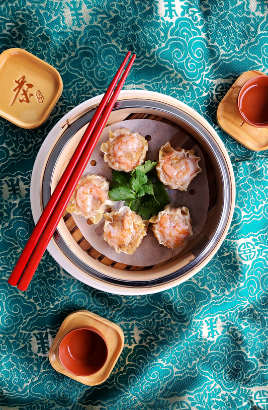 Handwrapped Shrimp & Pork Siu Mai - 燒賣 (siu1 maai2) - FROZEN